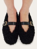Ferragamo Shearling ballet flat - Image 6